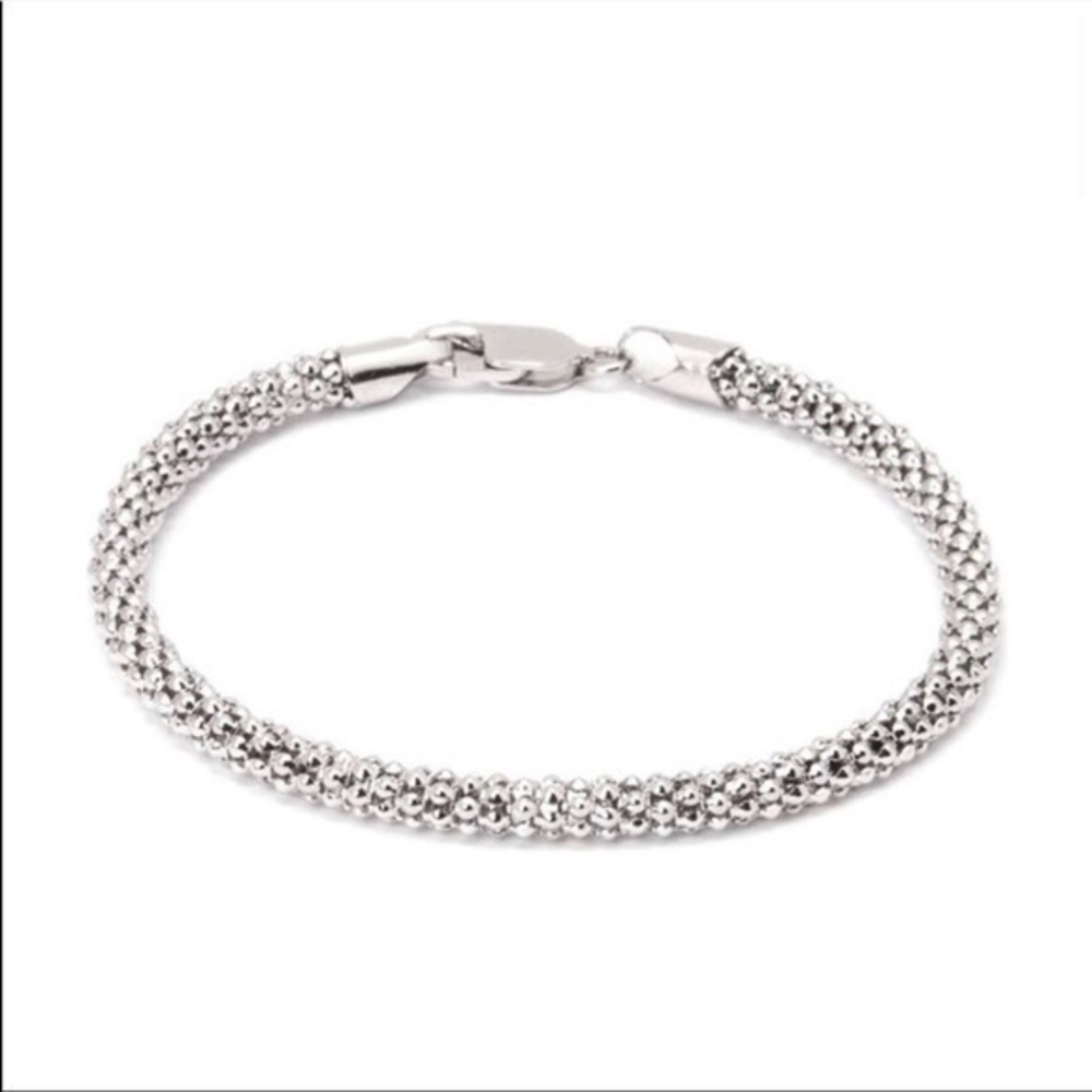 NWT🆕 Sterling silver coreana chain bracelet (JA001)